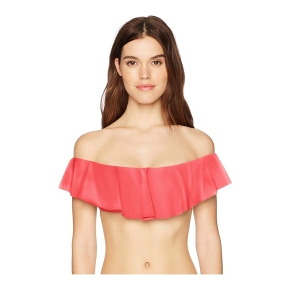 Trina Turk Indo Solids Off-the-Shoulder Bandeau NWT - Picture 10 of 10